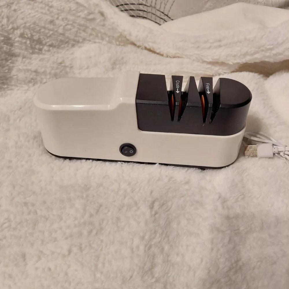 Electric Knife Sharpener for Kitchen Knives, Automatic Knife Sharpener